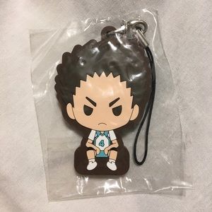 Haikyuu Iwaizumi Rubber Keychain
